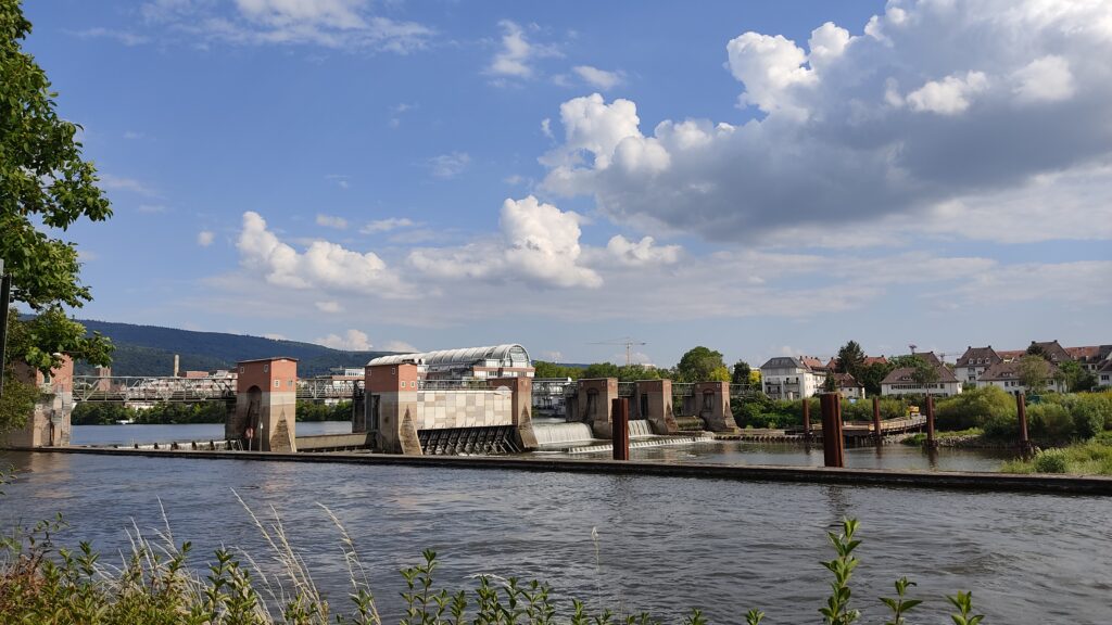 Eine Brücke in Heidelberg.