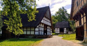 Haupthaus aus dem Jahre 1609 / 1790 im Freilichtmuseum Detmold.