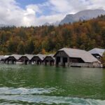 Das Bootshaus am Königssee im Berchtesgadener Land.
