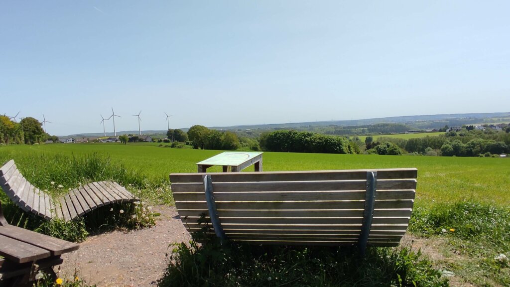 Die Sinnesliegen in Dreiborn im Nationalpark Eifel