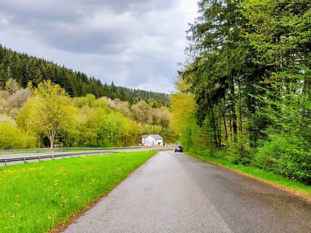 Parkplatz am Eisvogelwanderweg