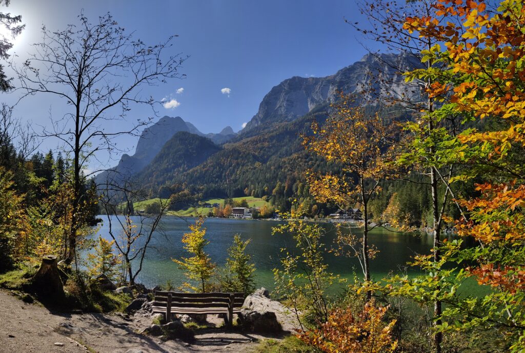 Der Malerwinkel am Hintersee im Nationalpark Berchtesgadener Land.