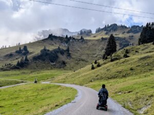 Barrierefreier Wanderweg am Hahnenkamm in Reutte