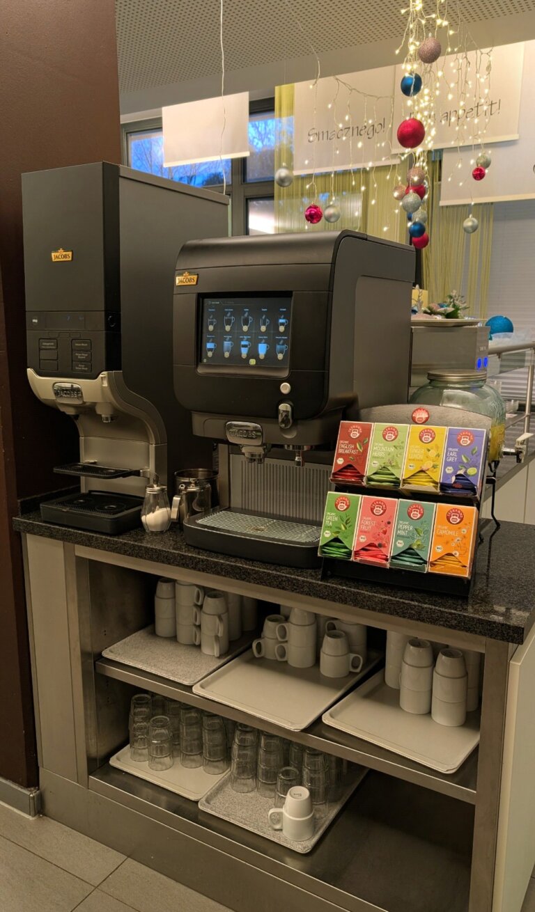 Kaffeeautomat in der Jugendherberge Köln- Riehl