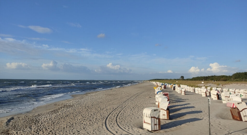 Der Strand von Graal Müritz.