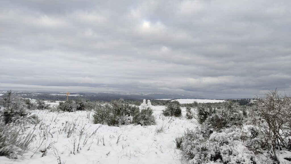 Winter auf der Dreiborner Hochfläche.